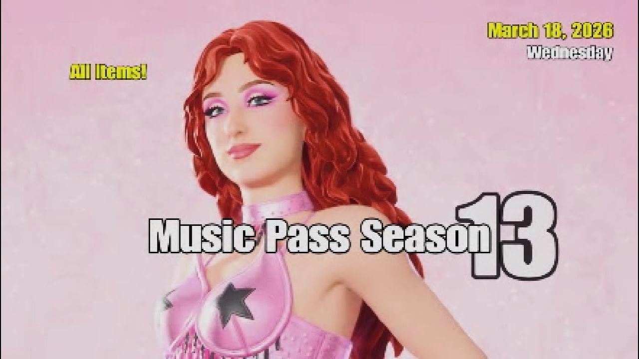 Fortnite Festival Music Pass Season 13 Chappell Roan: All Items Quick Recap