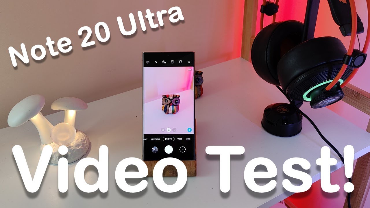 Samsung Galaxy Note 20 Ultra Video Test - Full HD, Ultra HD 4k and 8K!