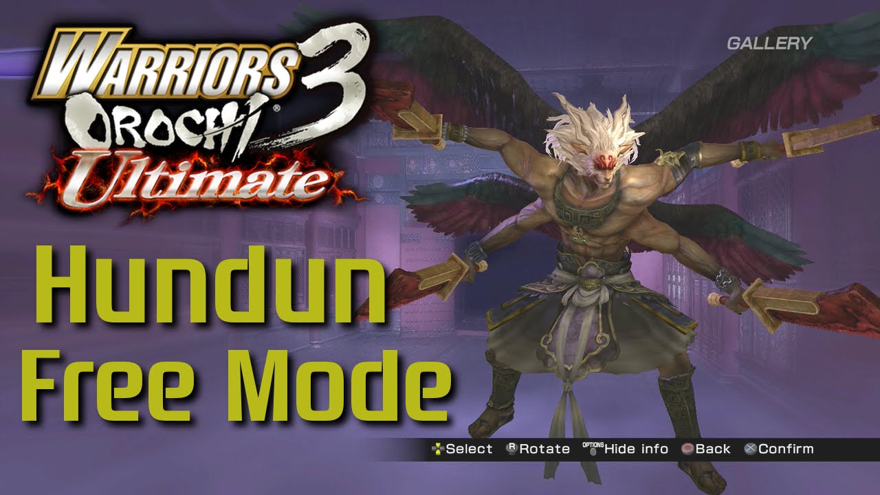 Warriors Orochi 3 Ultimate [PS4] | Hundun Gameplay! | New Character