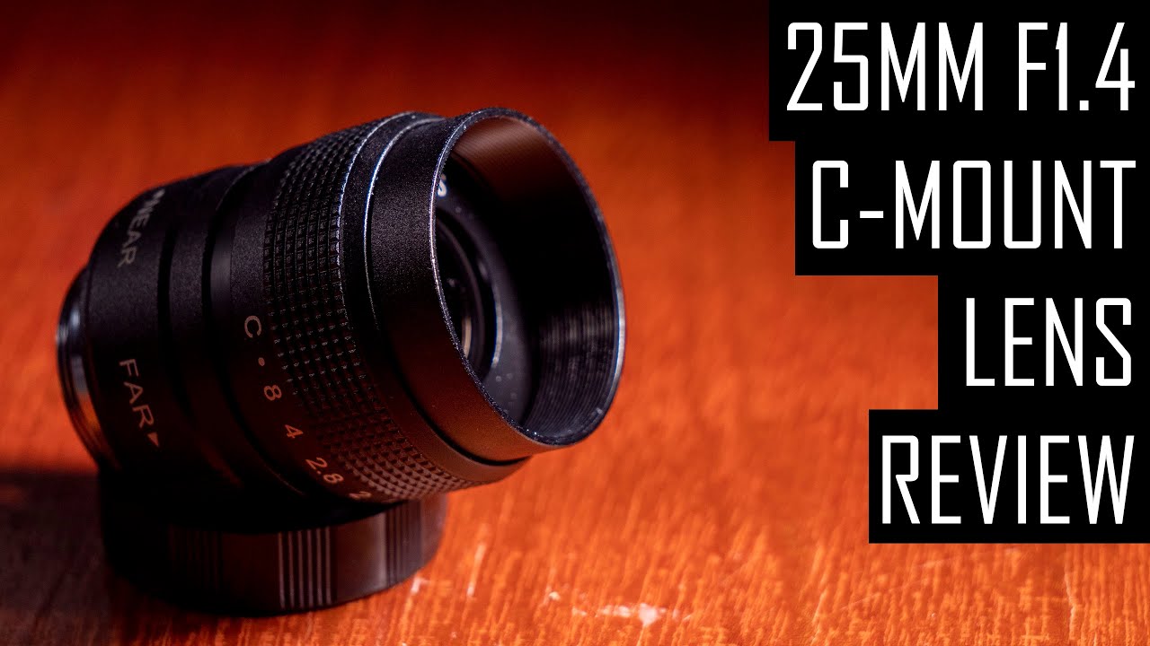 25mm f1.4 C-Mount CCTV Lens Review (GH5)