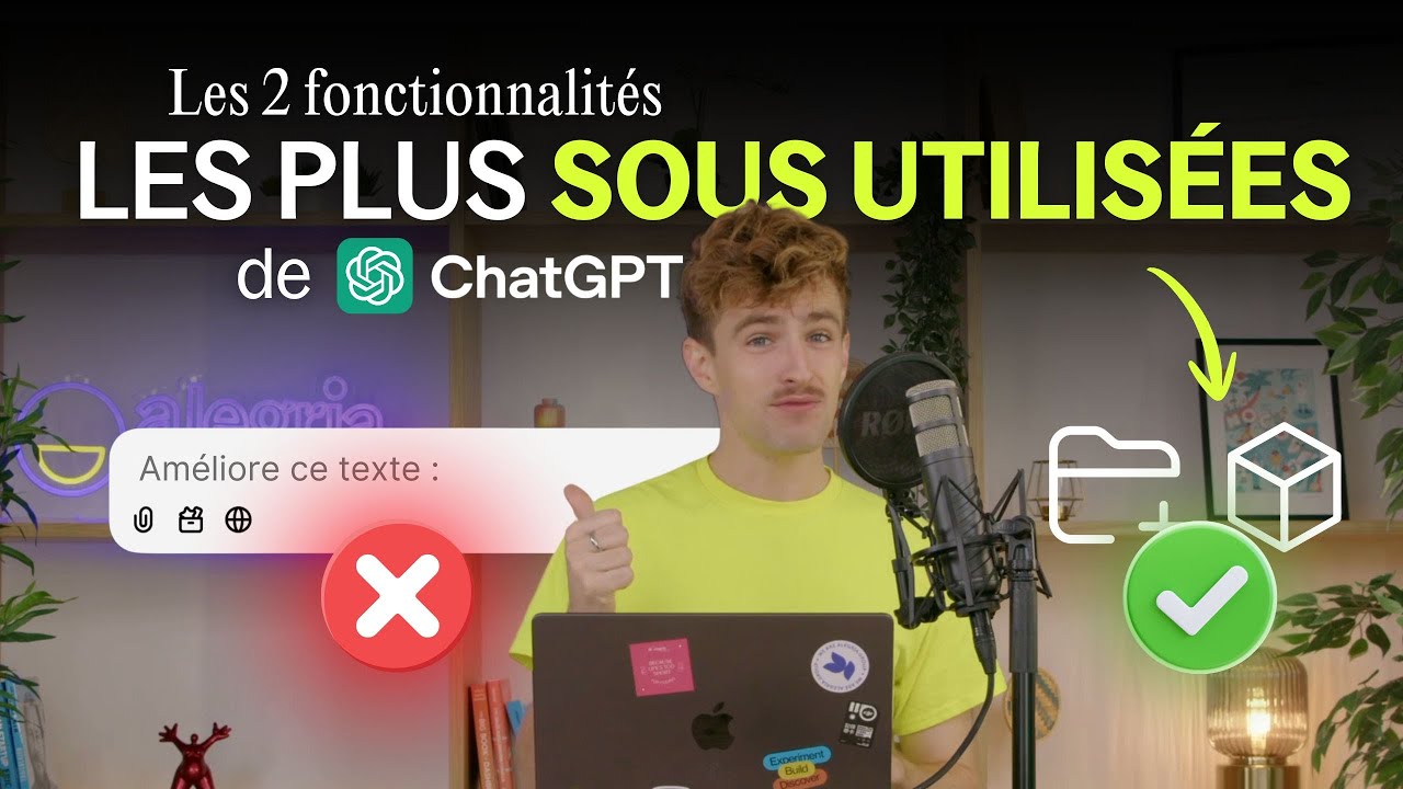 Pourquoi tu utilises mal ChatGPT et comment le rendre BEAUCOUP plus puissant (tuto GPTs et Projets)
