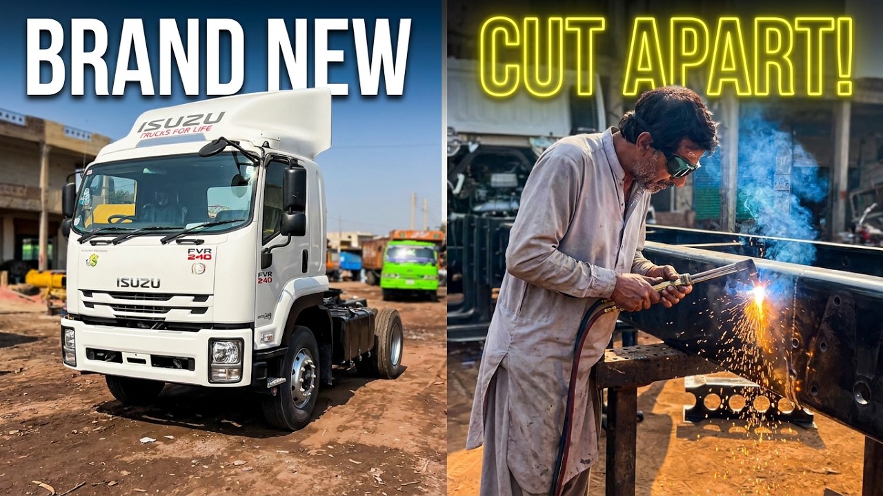 Brand New Truck CUT Apart & Rebuilt Extreme Truck Transformation in Pakistan 🇵🇰