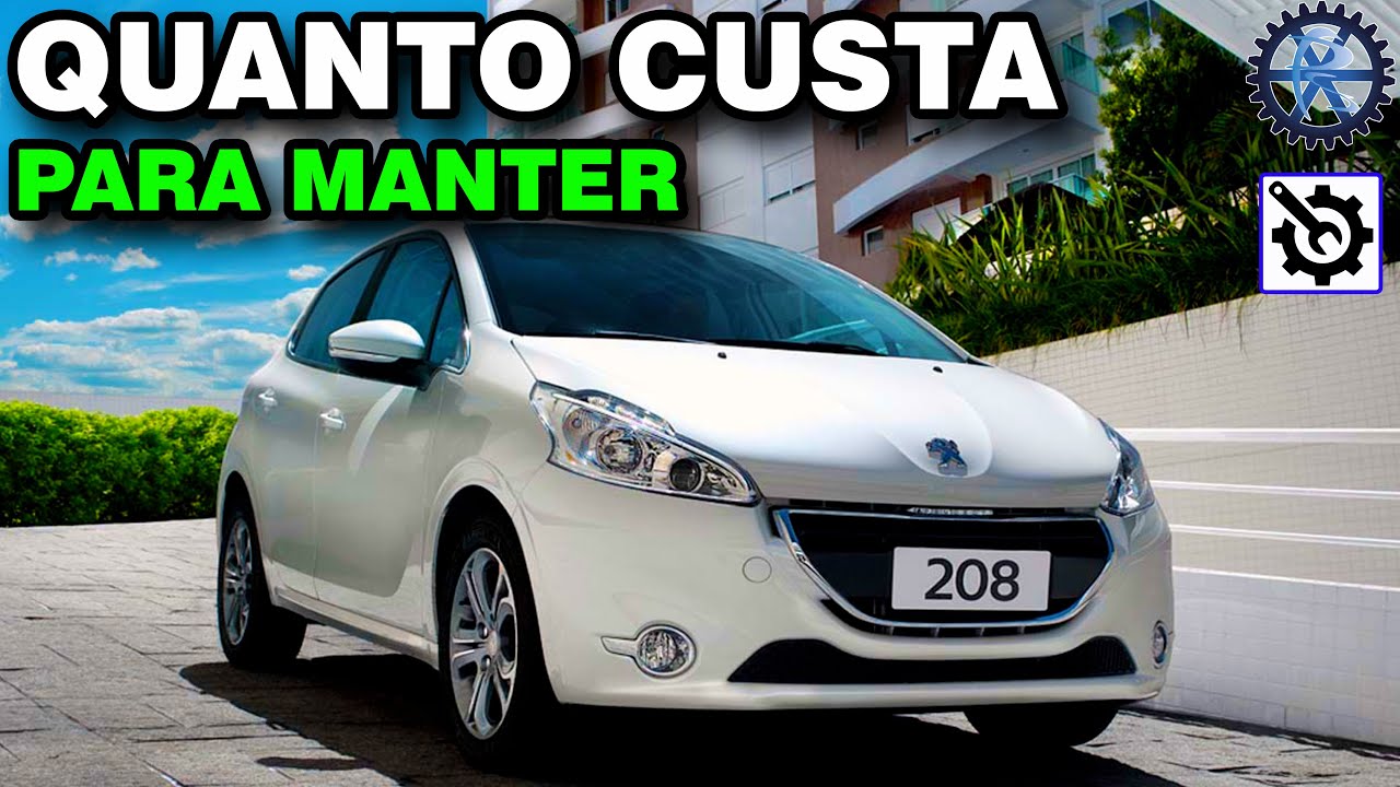 PEUGEOT 208 GRIFFE 1.6 2014 | QUANTO CUSTA para manter
