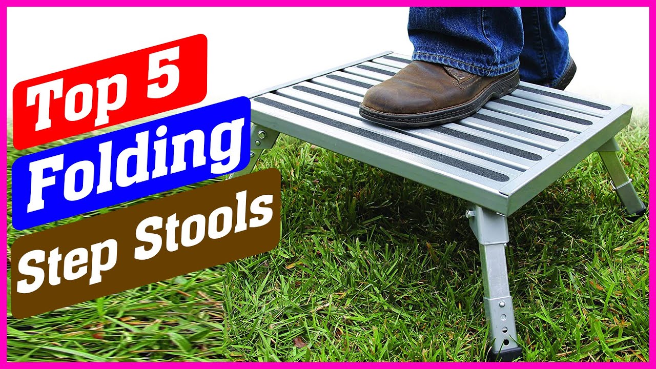 Top 5  Best Folding Step Stools in 2021