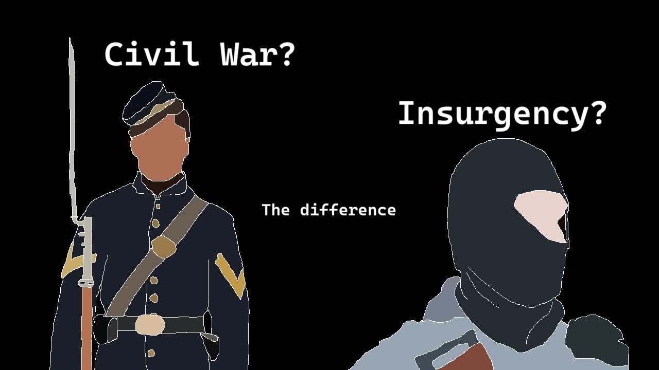 Civil War vs Insurgency, what's the actual difference?