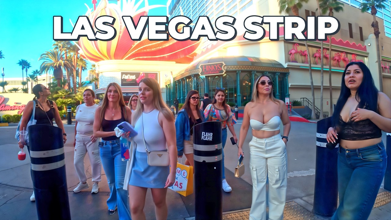 Las Vegas Strip Walk - February 2026 - Super Bowl 2026
