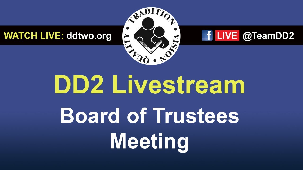 DD2 Called Board Meeting - June 22, 2020