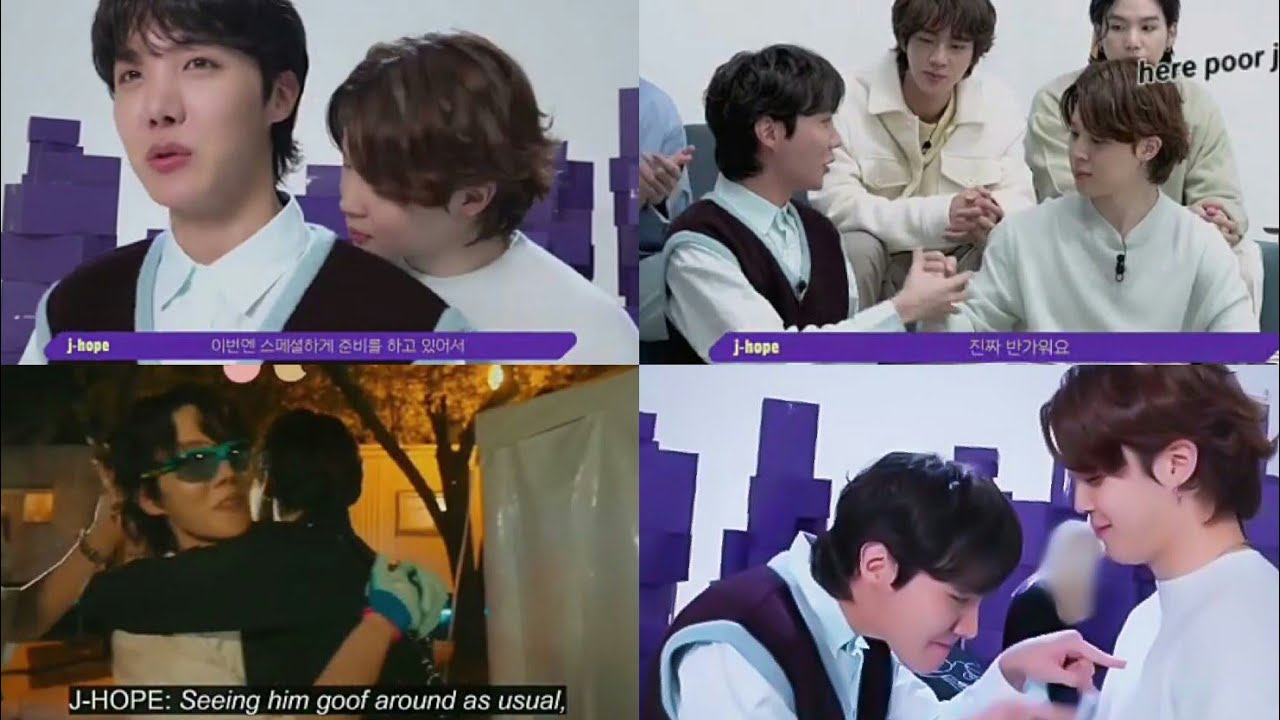 Jihope × Hopemin moments..love,,care,,jealous moments#jimin #jhope #hopemin #jihope
