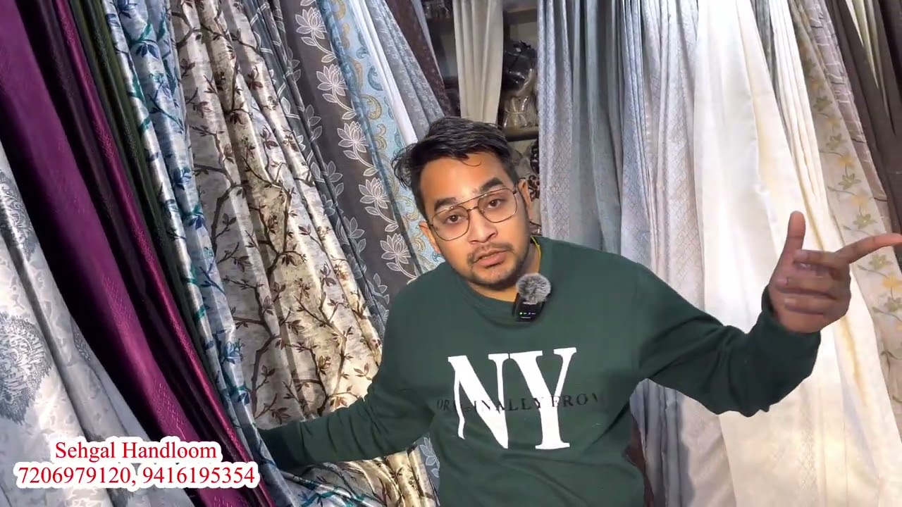 curtain collection // best handloom store in ambala // sehgal handloom ambala // ambala kapda market