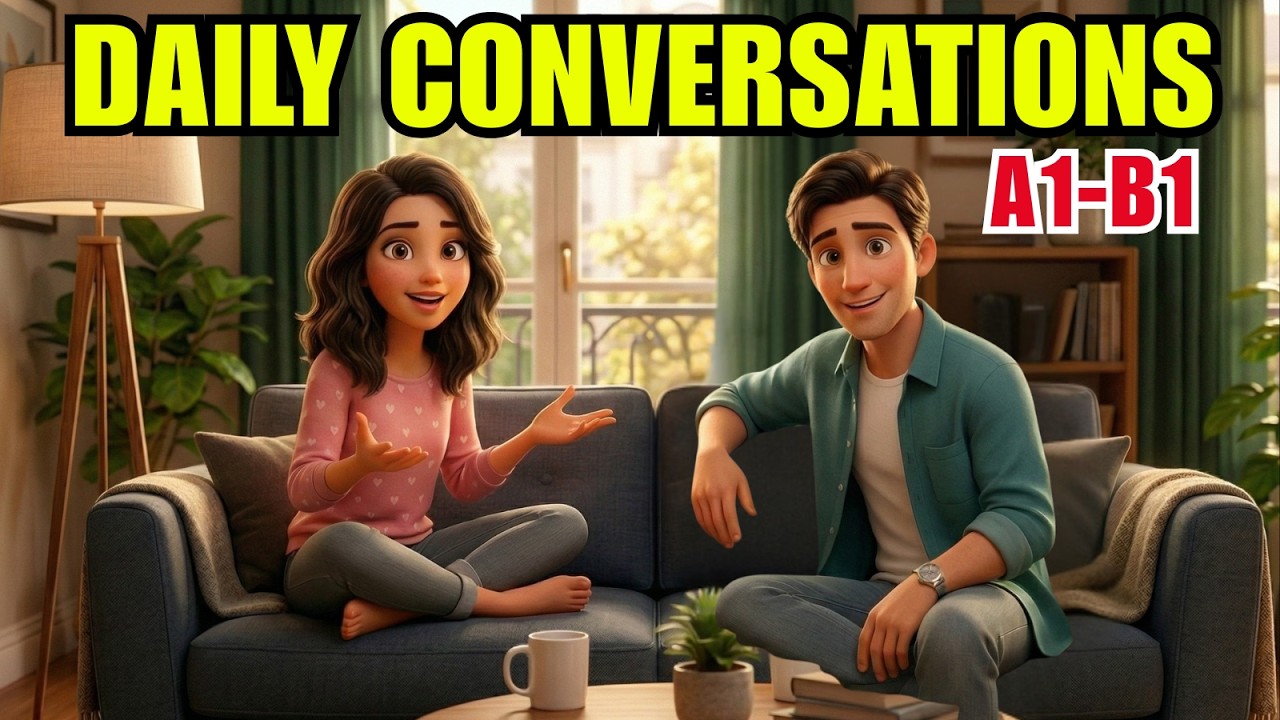 English Listening & Conversation Practice | Improve Your Listening & Speaking with Real Dialogues