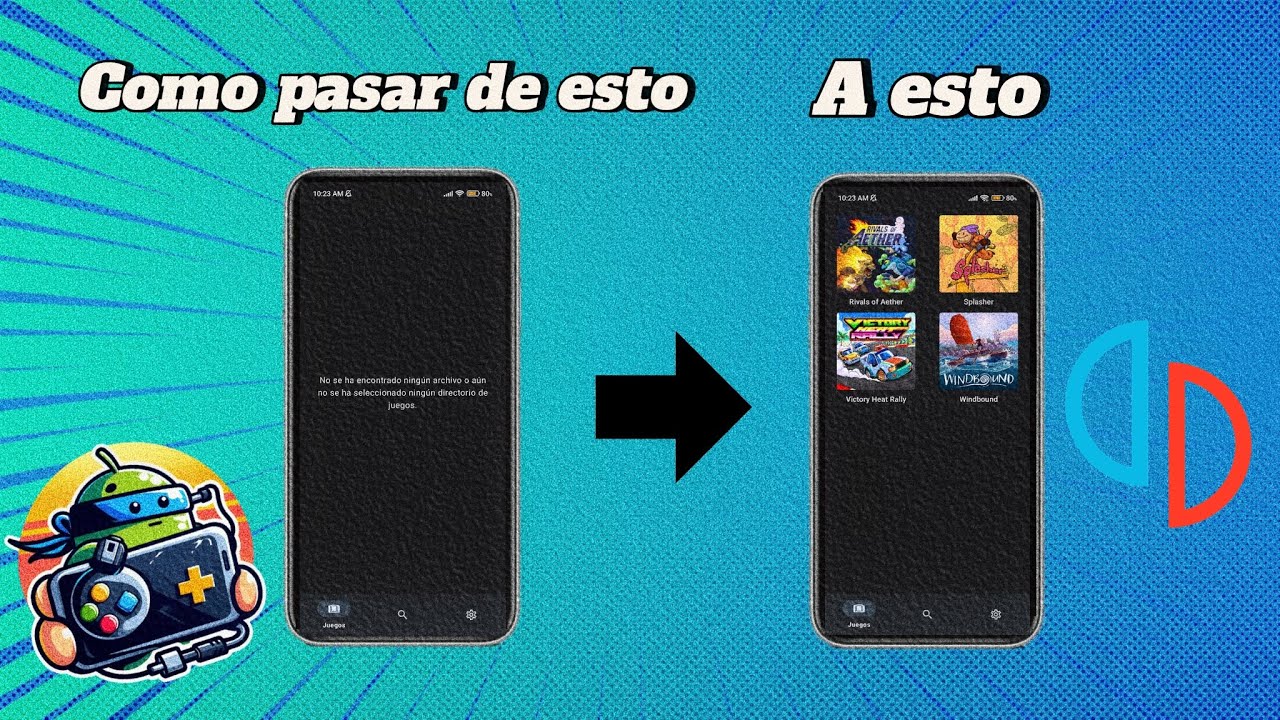 ¡Vídeo Tutorial De Como Añadir Tus Juegos Al Emulador Yuzu En Android!