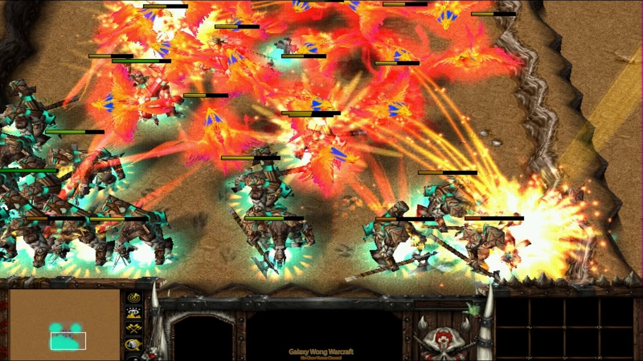 25 Tauren Chieftain vs 25 Blood Mage (With Skills) 1080p