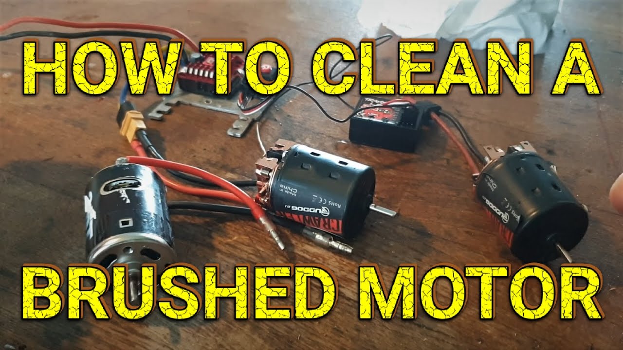 How to maintain, clean and rebuild a brushed motor (for TRX-4 and other crawlers)