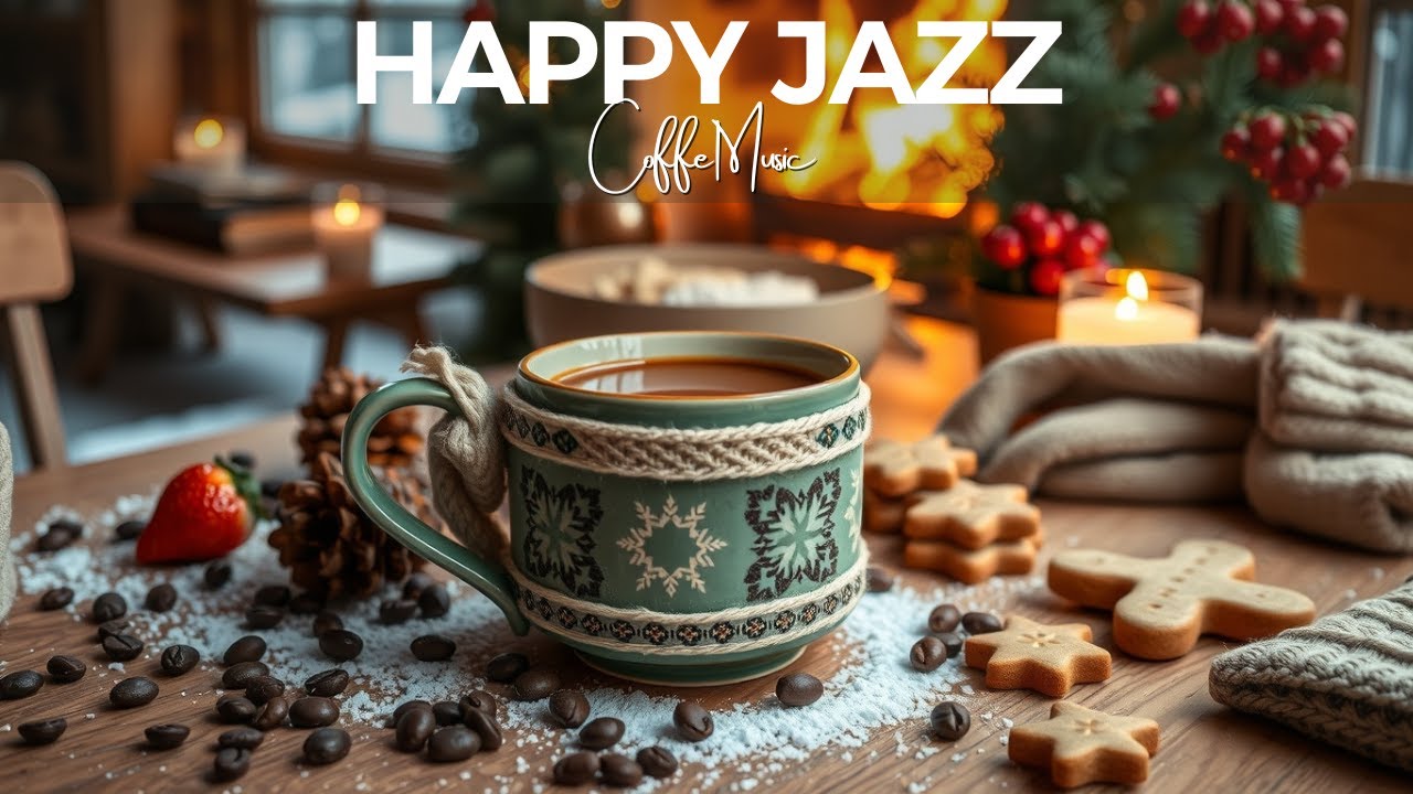 February Cozy Jazz ☕ Uplifting Coffee Jazz & Gentle Bossa Nova for Focus