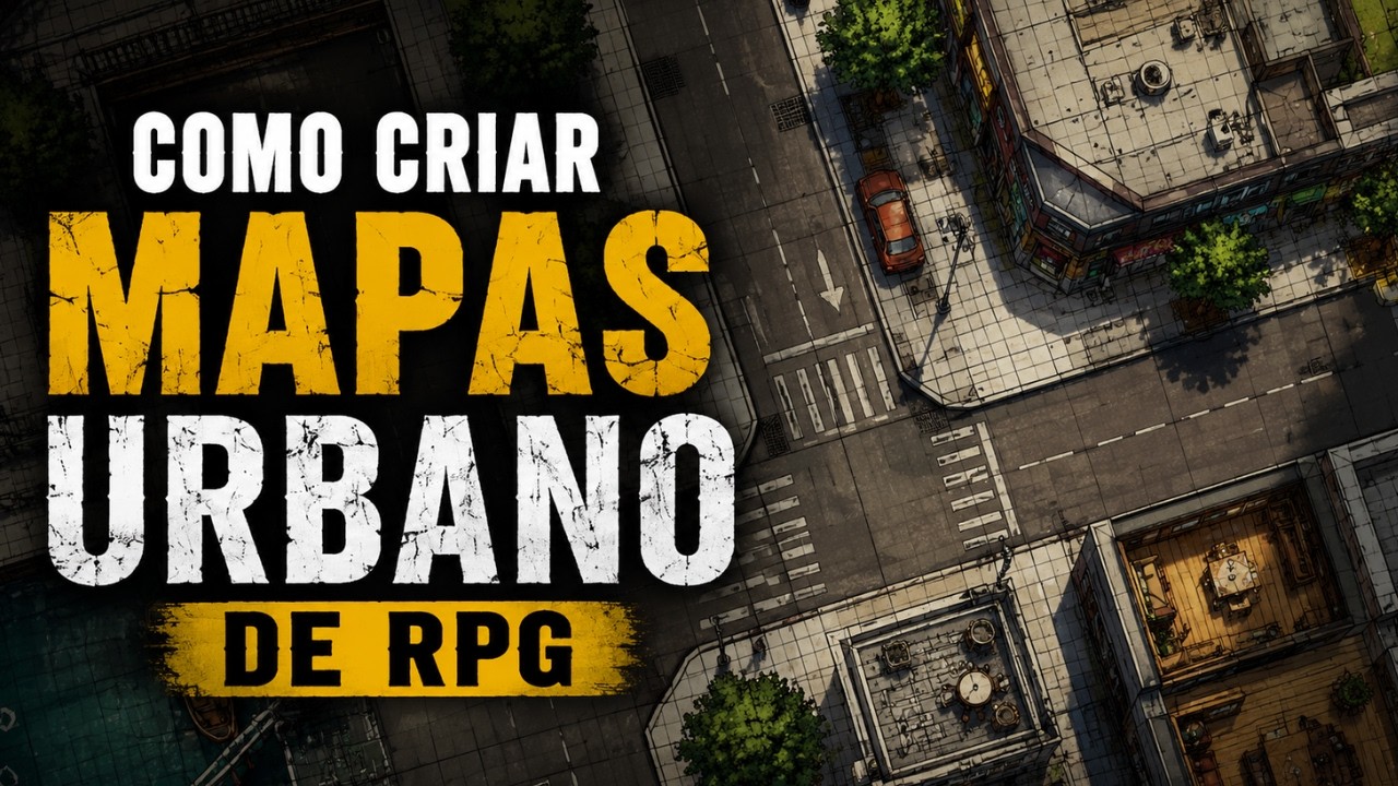 Como criar mapas de cidade para RPG de mesa