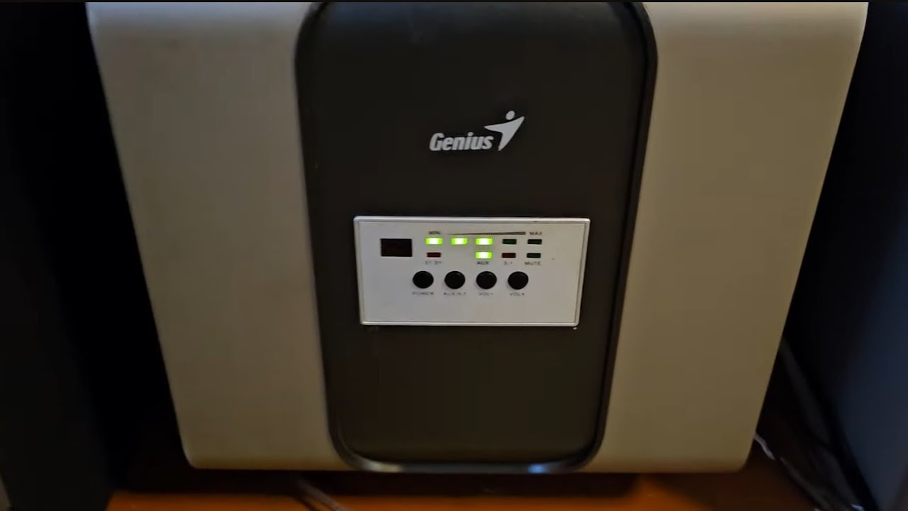 Как звучит 5.1 акустика для пк из 2000ых - Genius sw-hf5.1 3000