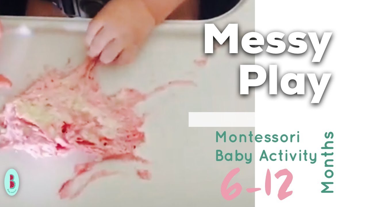 أنشطة مونتيسوري للأطفال : لعب فوضوي | ٦-١٢ شهر | Montessori Activities for Babies | Baby Melons