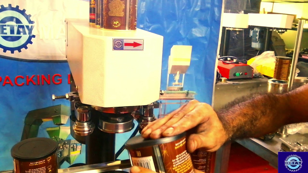 DML-10 SEMI AUTOMATIC CAN SEAMING MACHINE
