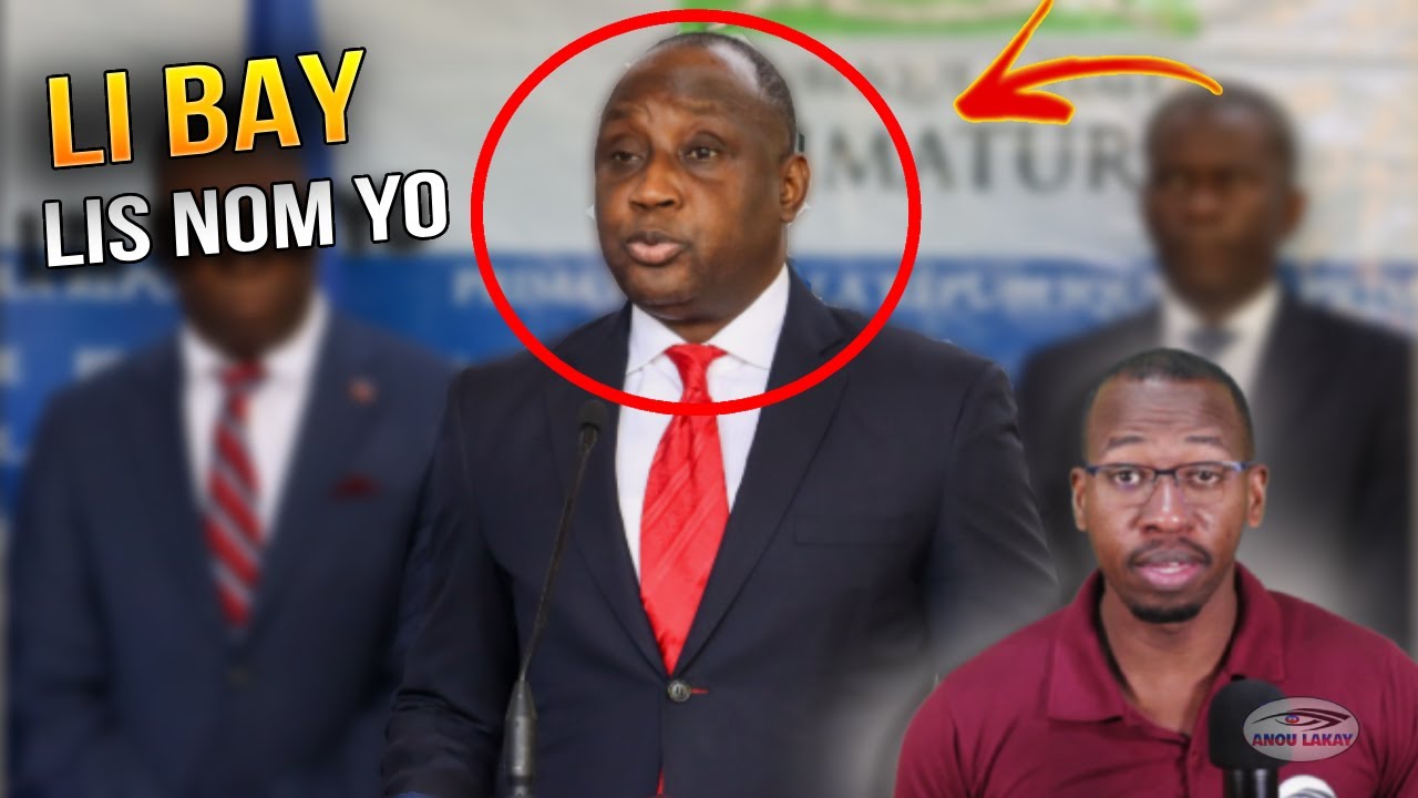 MARIO Andresol Bay Lis Nom Moun Ki Bloke Sekirite a !