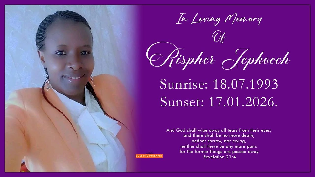 In Loving Memory Of Rispher Jepkoech.