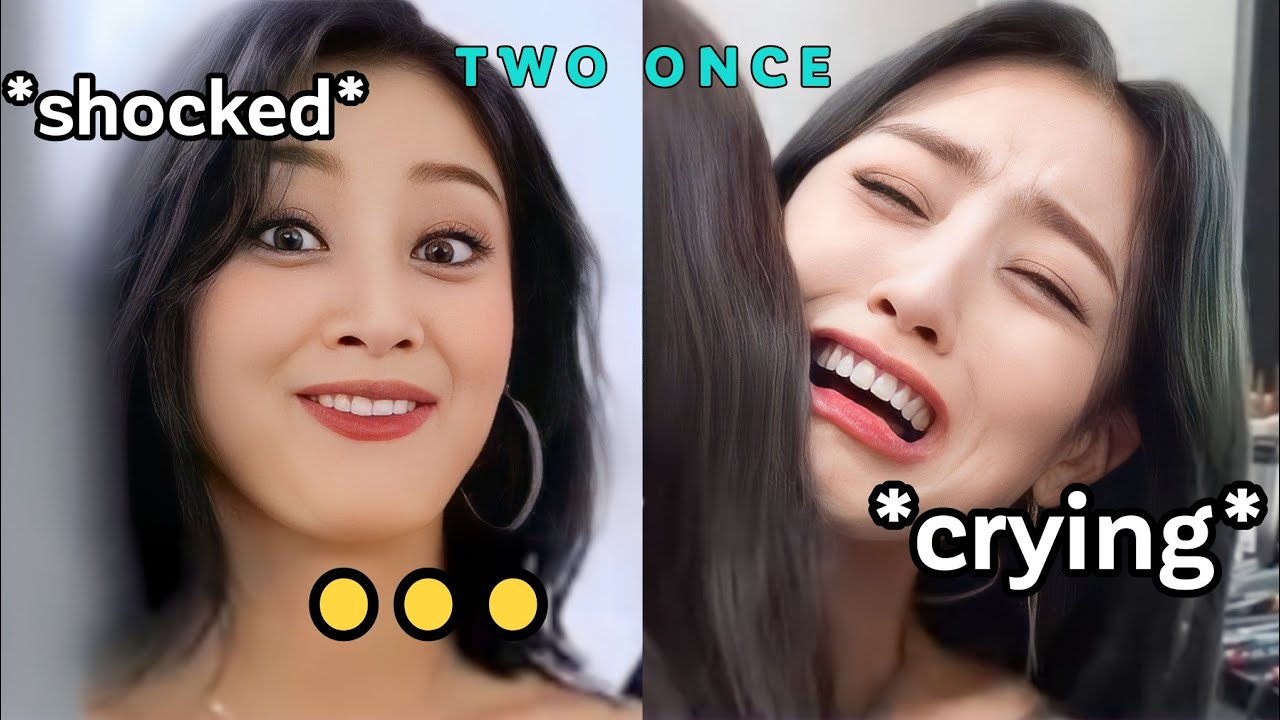 Jihyo's reaction when members showed up at music shows recording