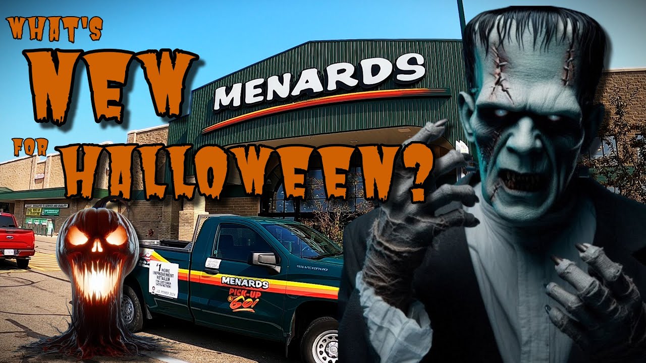 NEW for HALLOWEEN (2024) at MENARDS 🎃 Inflatables! Animatronics! Costumes! Masks and MORE!!!