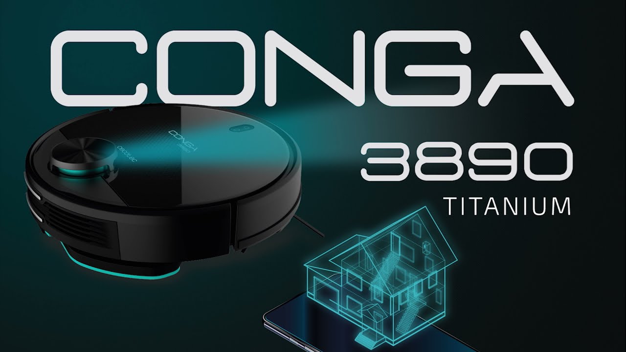 Vacuum cleaner Conga 3890 Titanium