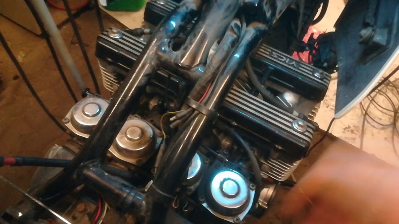 XJ 900 F carburettor synchronising and adjusting