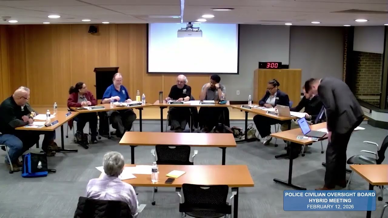 Police Civilian Oversight Board Meeting - (2/12/2026)