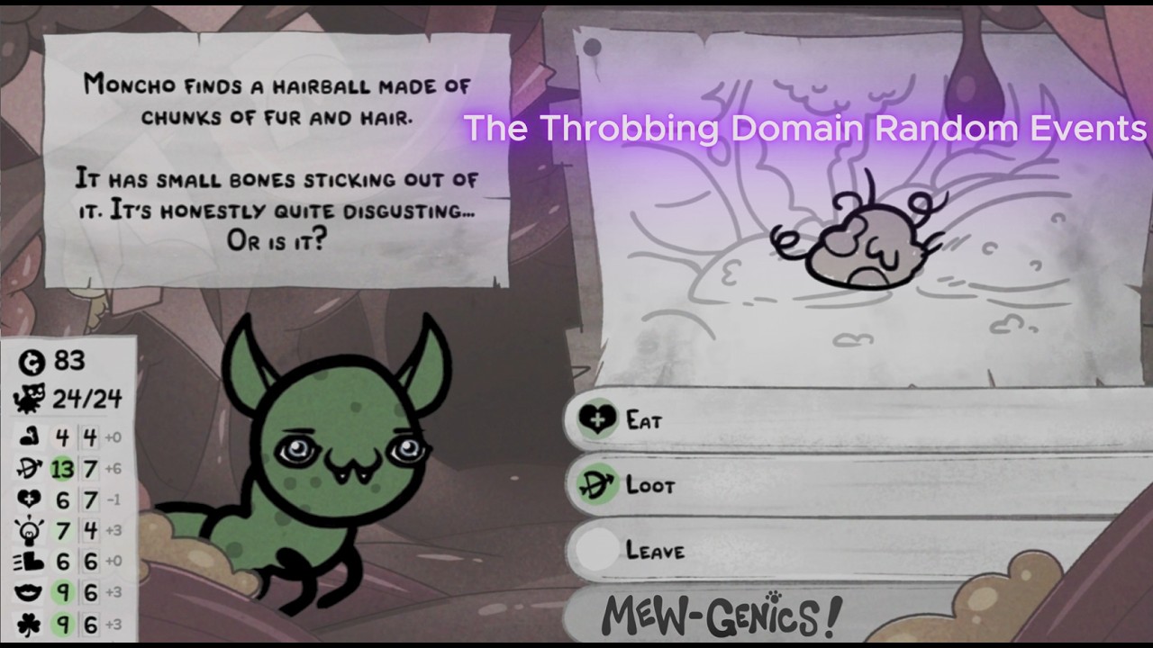 Mewgenics - OST - The Throbbing Domain Random Events!