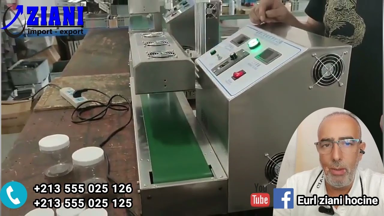 Operculeuse semi-automatique ( Ziani Hocine +213 555 025 126- +213 555 025 125 Setif Algeria )