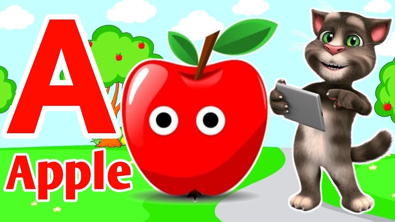 Фонетическая песенка 2 с двумя словами в 3D-формате - A для самолета - Песни про алфавит ABC со з...