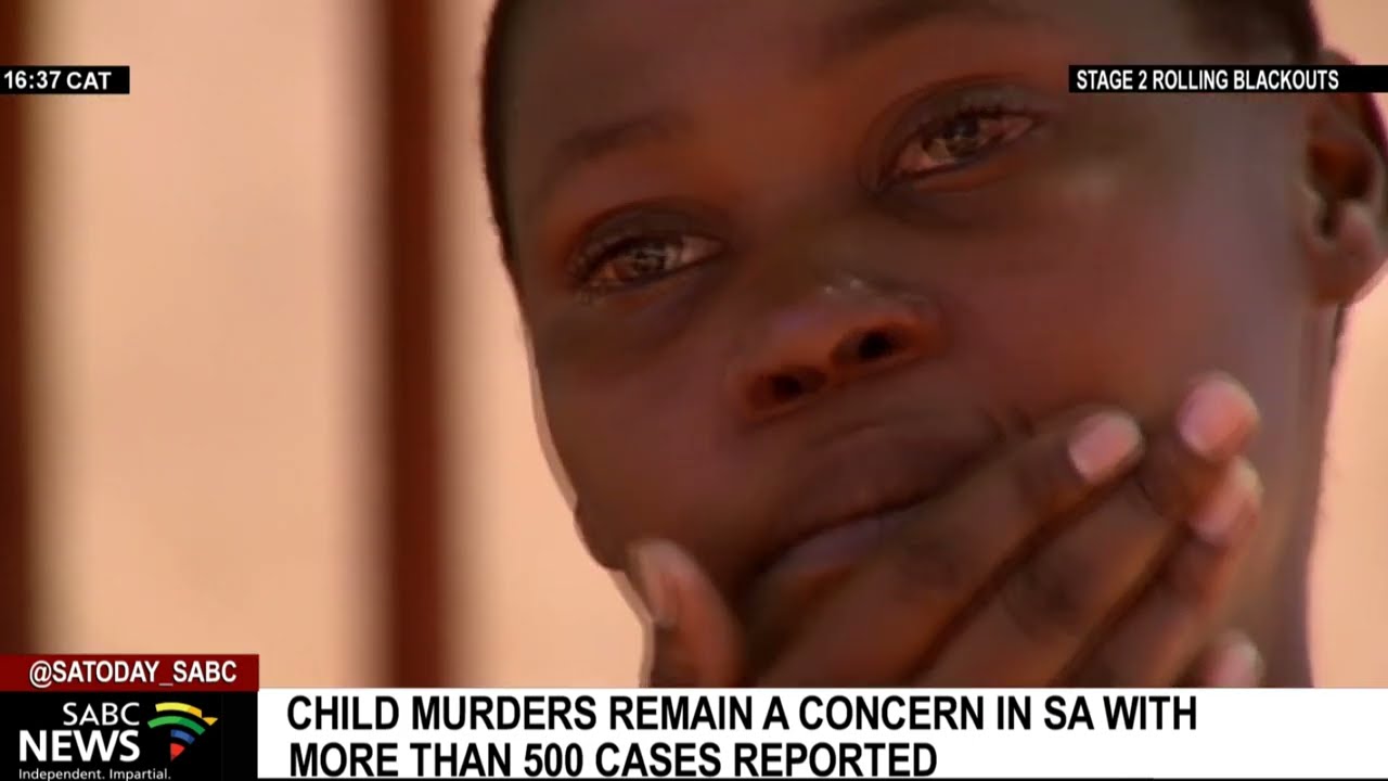 Child murders remain a concern in SA with more than 500 cases reported