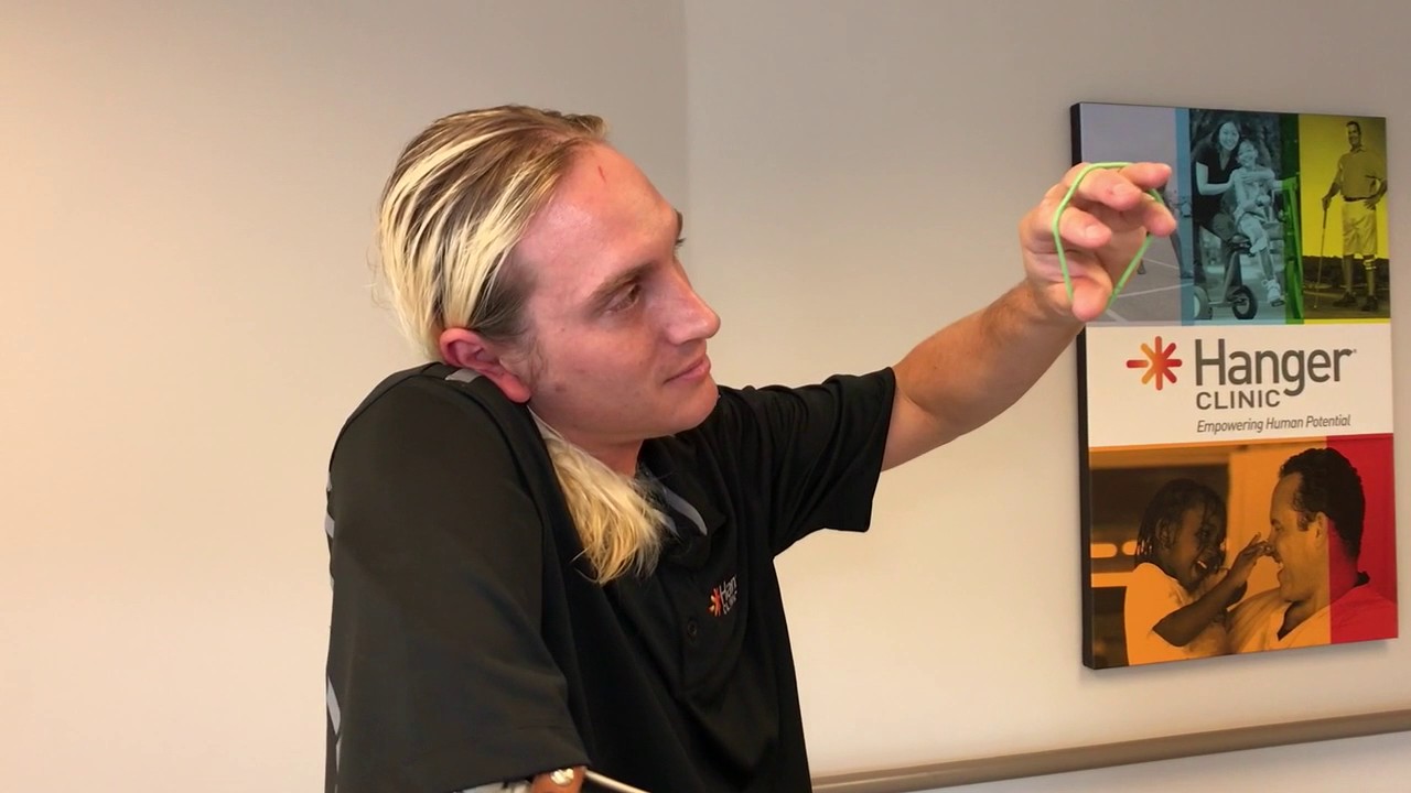 Putting your Hair in a Ponytail with One Arm