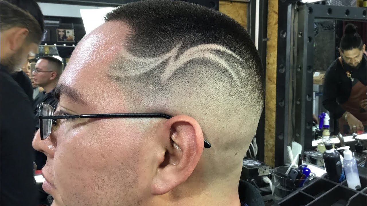 Como hacer un corte desvanecido o fade con diseño de linea ✂️