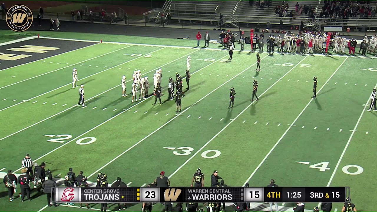 WSN Football Gotw: Warren Central Warriors Vs. Center Grove Trojans