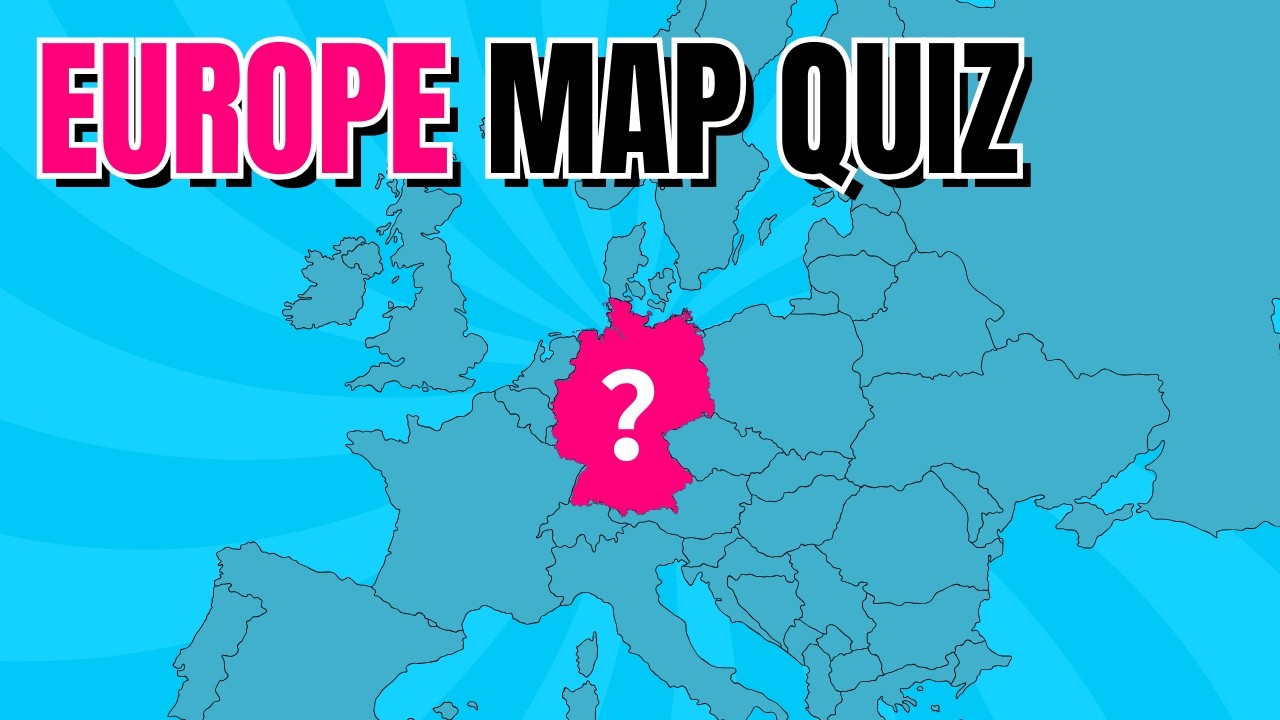 Can You Name All 46 European Countries? | Europe Map Quiz