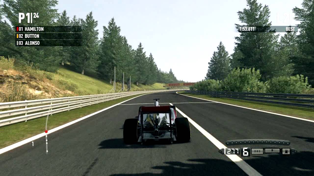 Formula 1 2011 PC Gameplay ULTRA SETTINGS - GTX 460, i5 2500 @3.33 , 1280X720