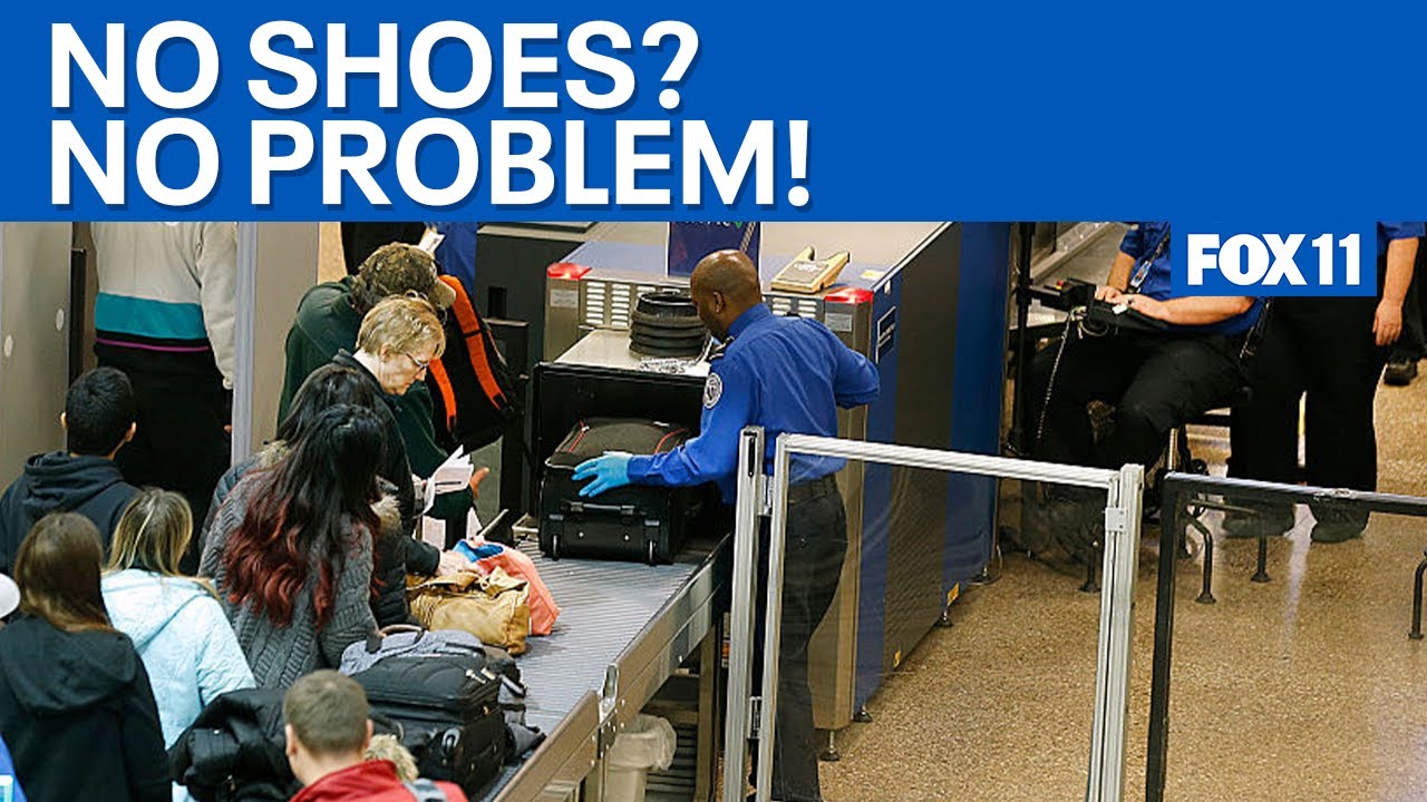 TSA drops shoe removal rule at airports like LAX | FOX 11 LA