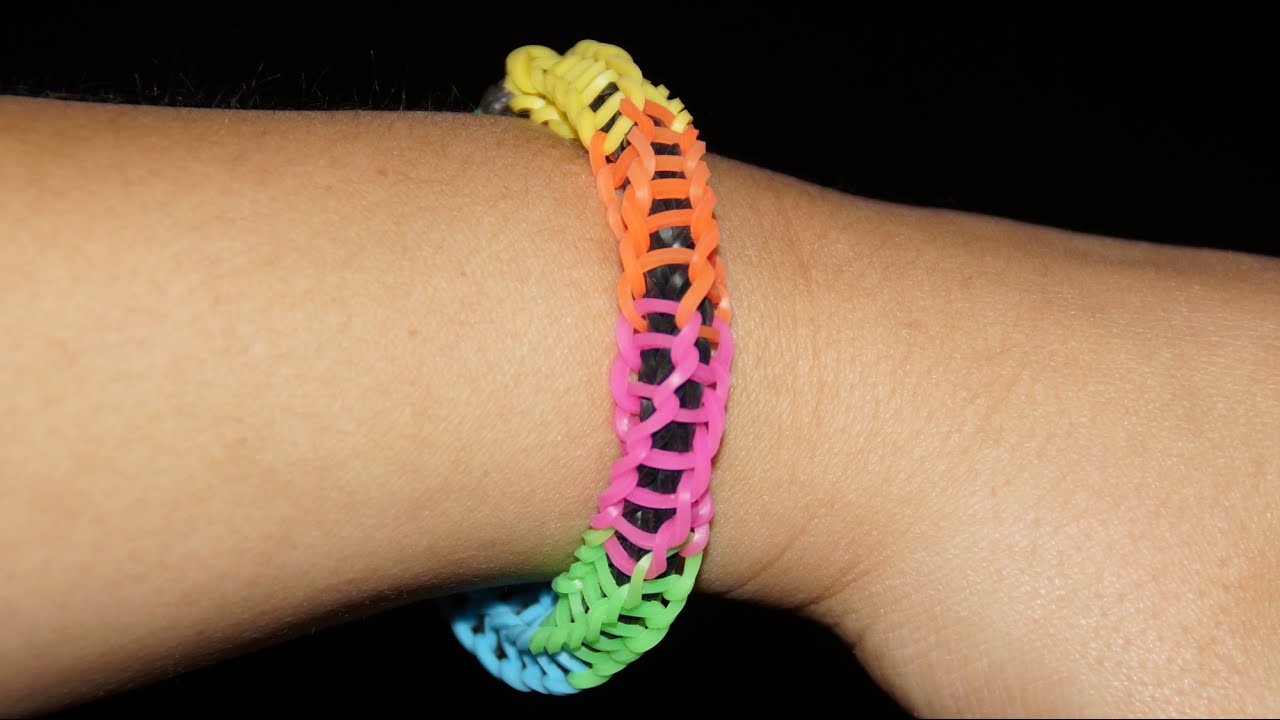 Loom Bandz Spiral Armband Anleitung Deutsch