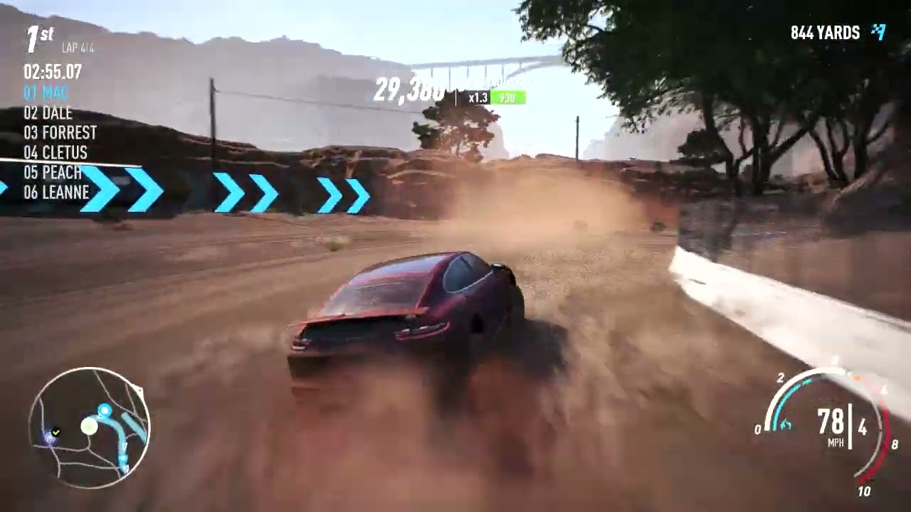 Offroad Circuit race on POSCHE PANAMERICA Burning Point race