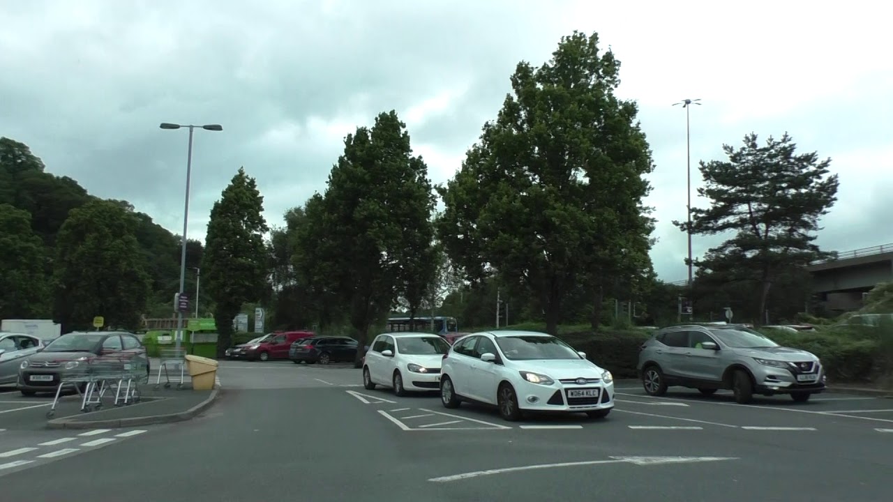Driving On Plymouth Road & Embankment Road A374 Plymouth, Devon, England 23rd August 2018