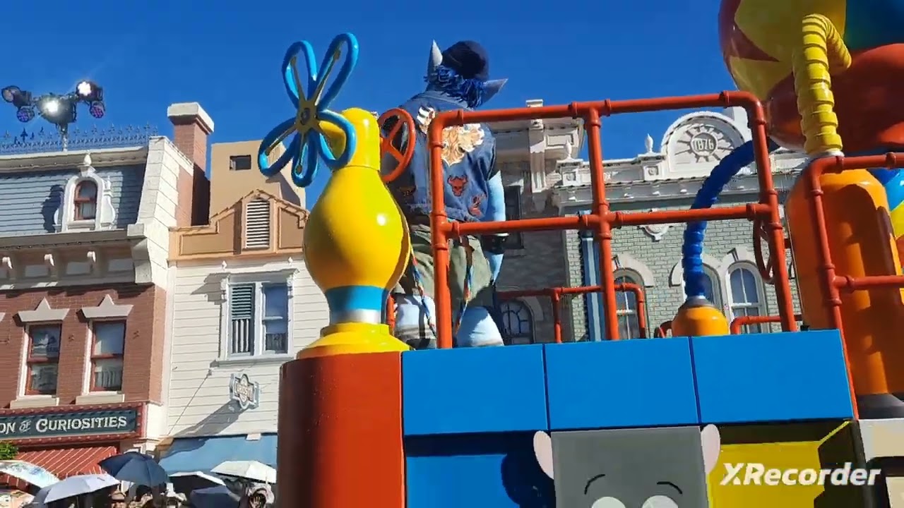 香港迪士尼Pixar Water Play Steet Party |Pixar水花大街派對