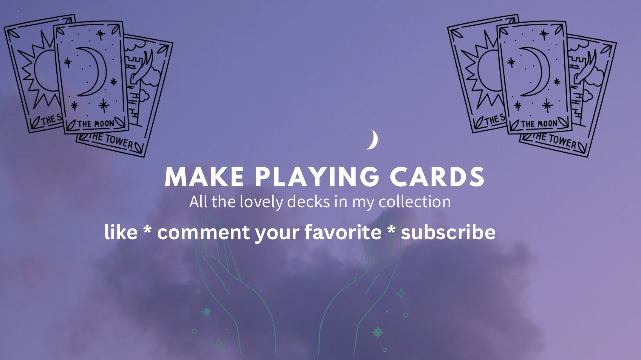 My make playing cards collection