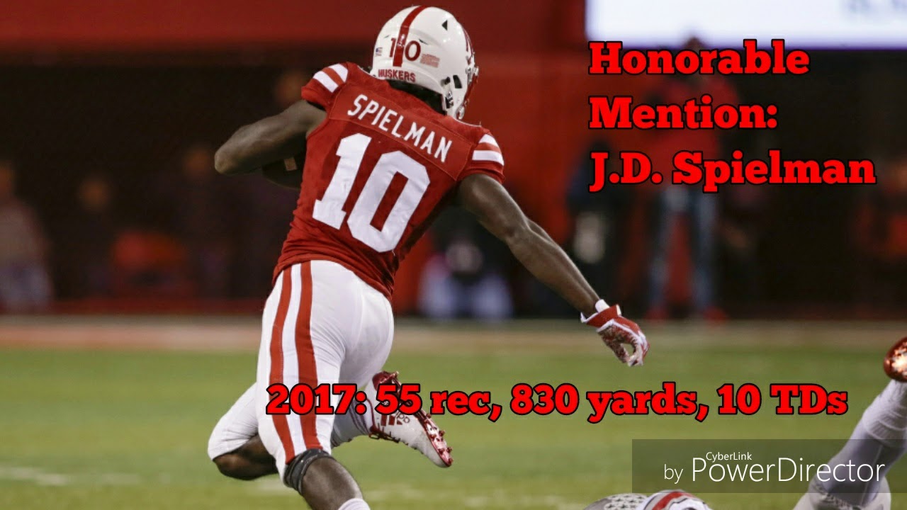 Top 10 College Football Wide Receivers 2018