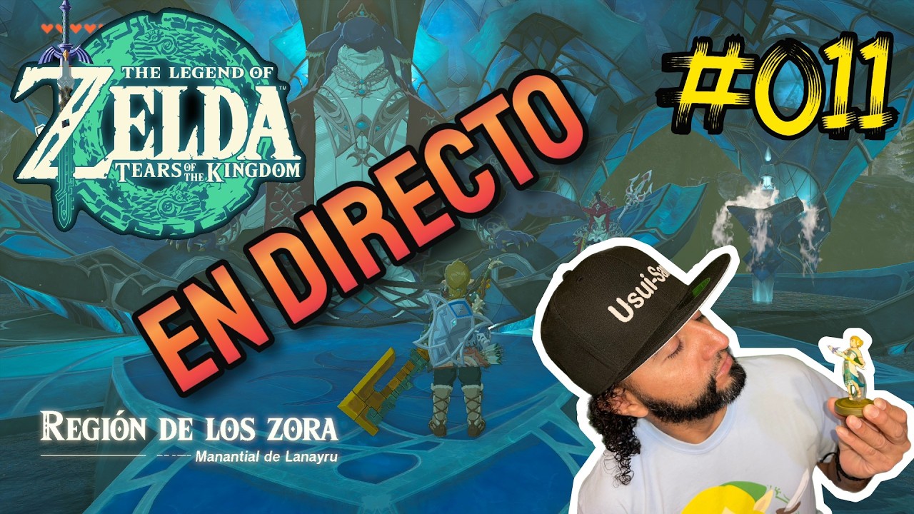 The Legend of Zelda: Tears of The Kingdom.. Uso de Amiibos!!! EN DIRECTO Parte # 011
