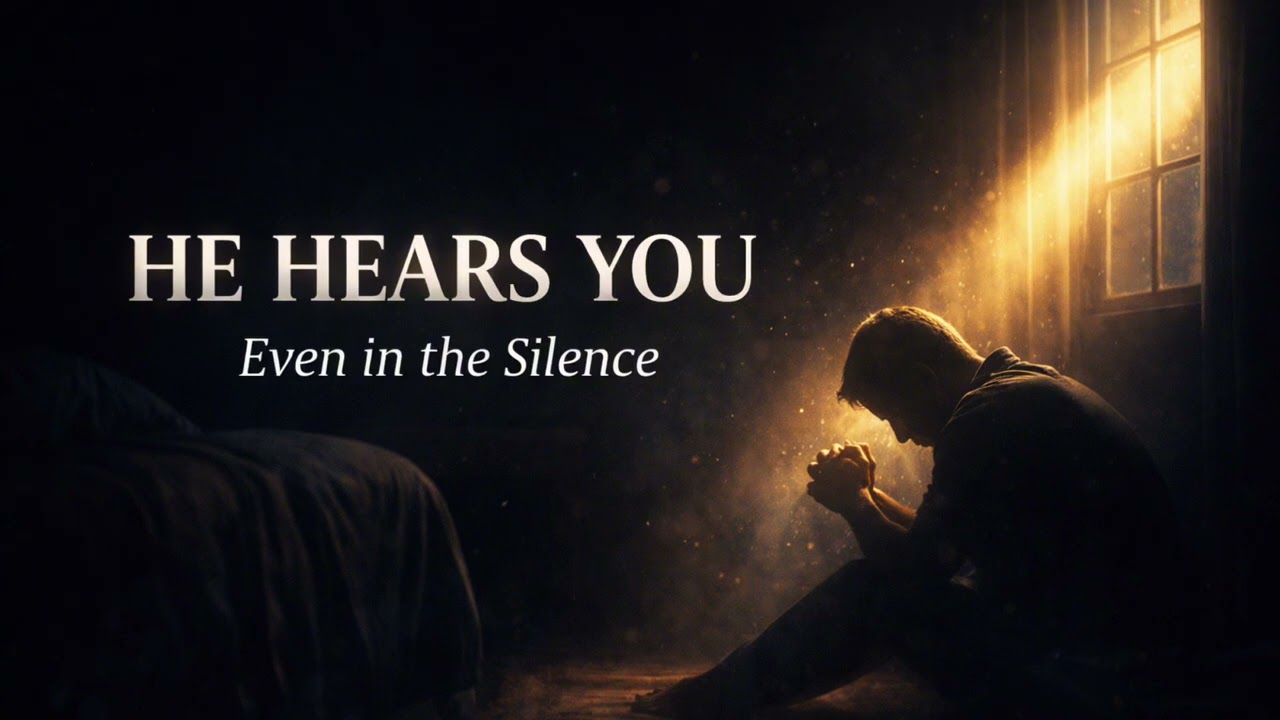 He Hears You in the Silence | Deep Psalm Worship Instrumental Prayer
