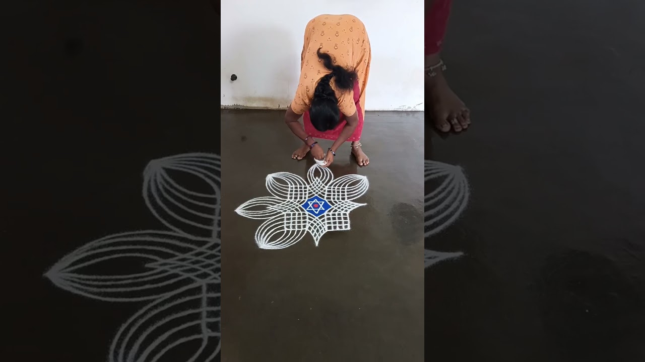 Daily morning kolam rangoli design's ❤️