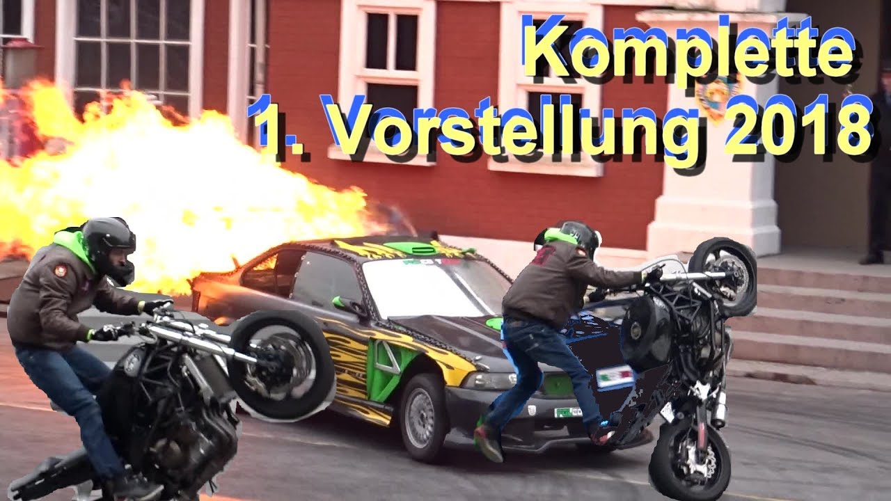 Movie Park Germany Crazy Cops New York 2018 - The Action Stunt Show - Saison Start 23.03.2018
