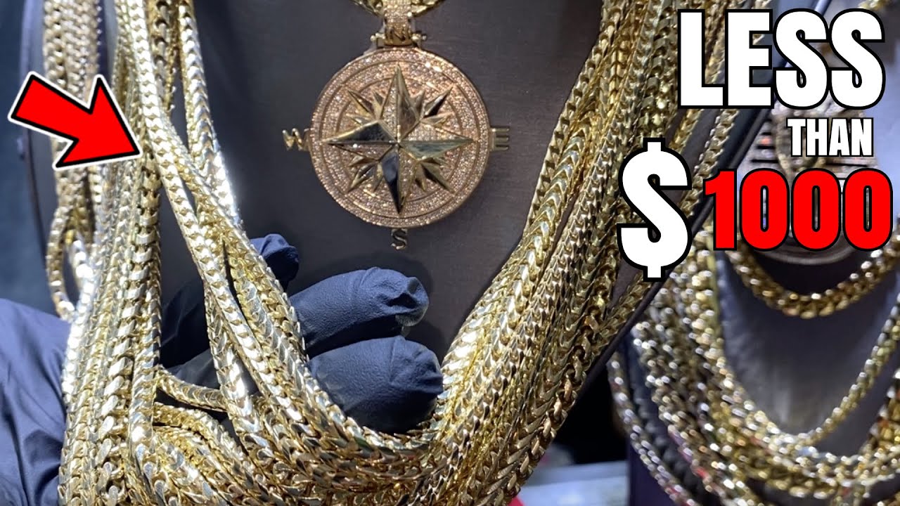 Take a LOOK at our Solid GOLD CHAINS Bestsellers ! Miami CUBAN, FRANCO, ROPE and MORE !
